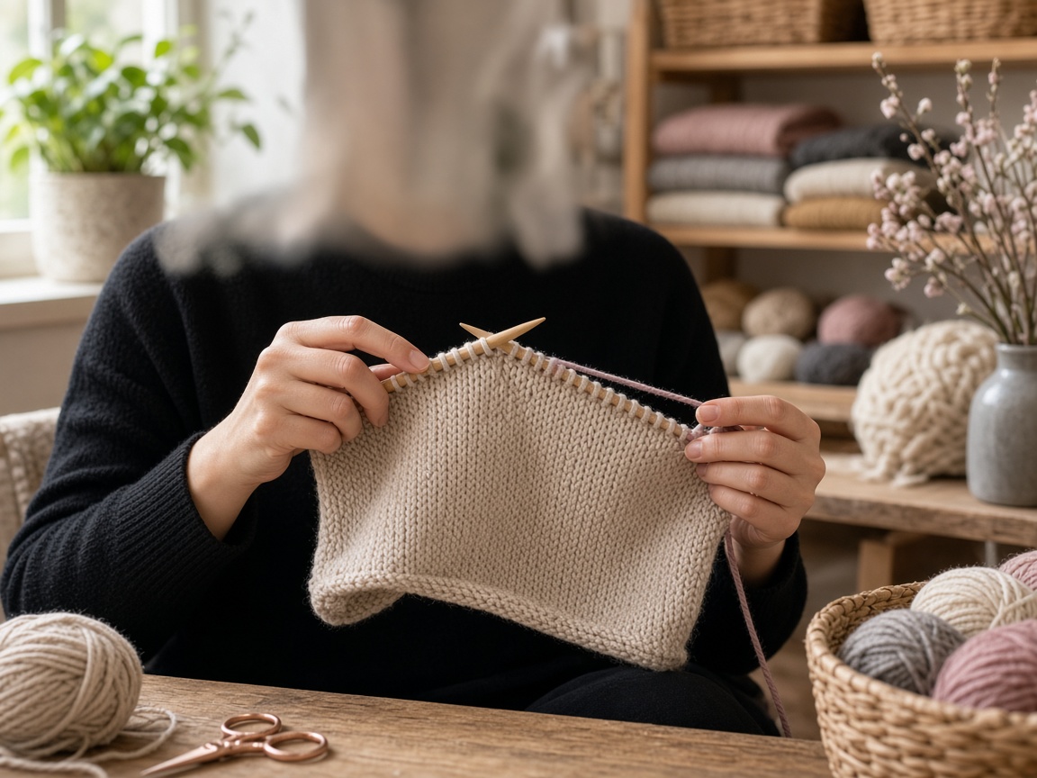Beginner knitting at Knitting Maplegrove